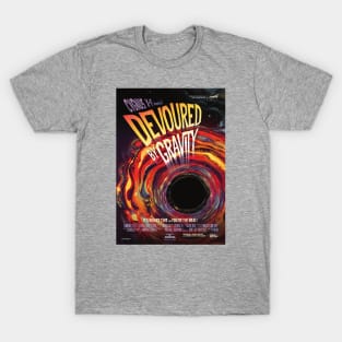 Devoured by Gravity NASA Space Comic Book Cover T-Shirt